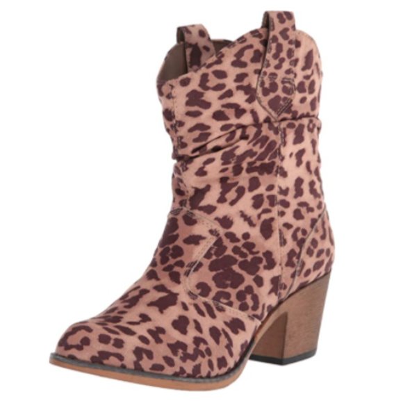 Shoes - Women's Modern Western Cowboy Distressed Boot